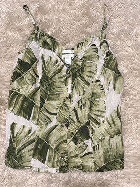 Linen Leaf Tank